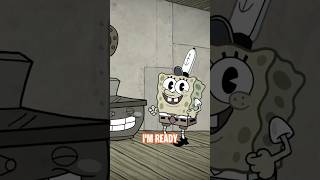 SpongeBob as an old timey cartoon! #shorts
