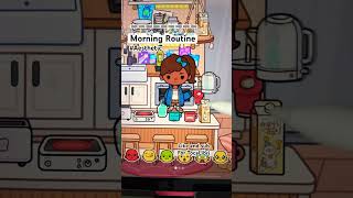 Aesthetic toca morning routine #tocabocaworld #tocalifeworld #tocarp #tocagohar #fyp #viral 😘💋