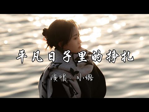 小璐 - 平凡日子里的挣扎『我们都在平凡的日子里 拼命挣扎 拼命想活成别人期待的人呐。』『动态歌词MV』