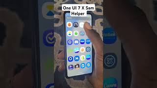 One UI and sam helper is just a good combination #androidspyware #androidtip#smartphone