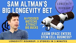 AI Biotech Startups Attracting Billions + Stem Cell Labs in Space?