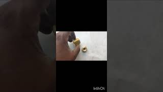 5/8.+.3/8 Nat AC installation copper connection #airconditioninginstallation #copperfitting#shorts