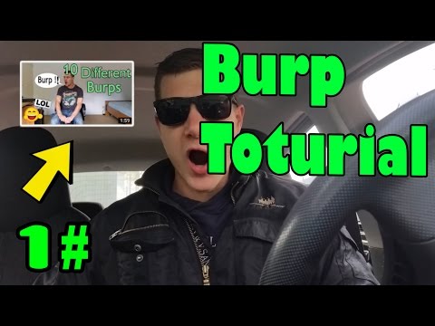 How to Burp Loud Easy Burp Tutorial Air Swallowing