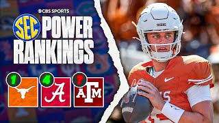 2025 SEC Power Rankings: Texas No. 1, Alabama vs LSU debate, & Texas A&M an SEC Darkhorse?
