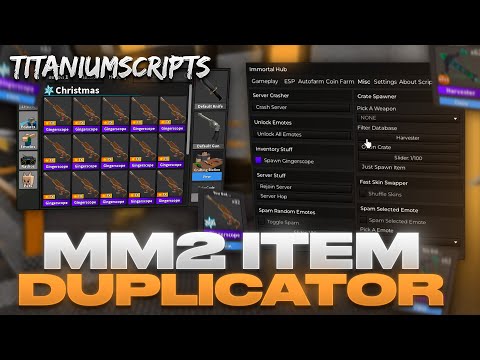 NEW MM2 ITEM SPAWNER SCRIPT 2025 CHRISTMAS UPDATE