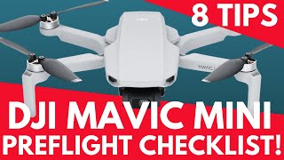 DJI Mavic Mini Pre-flight Checklist – 8 Tips Before You Fly - Geeksvana