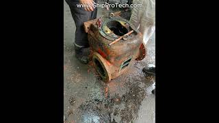 SCREW TYPE CARGO PUMP OVERHAUL INNER CASE PRODUCTION