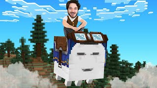 EU VOEI NO NOVO HAPPY GHAST DO MINECRAFT! (e todas as novidades da atualização 1.21.5)