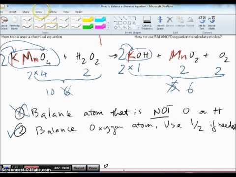 advanced balance equation