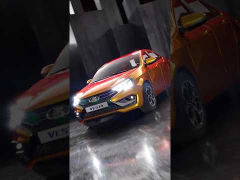 Lada Vesta Meets Embergen | Blender CGI #short
