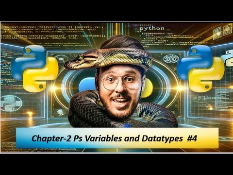 Python Chapter 2 Practice: Mastering Variables and Data Types Through Challenges #tutorial 4 #2024 🔥