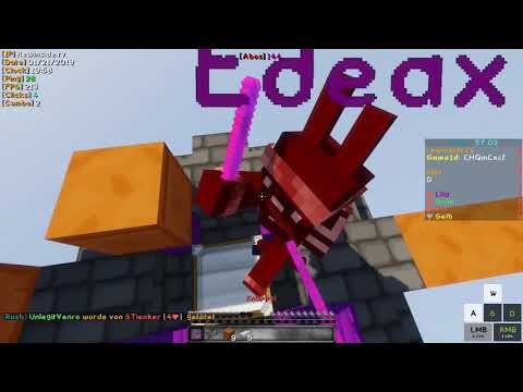 Minecraft Rush (Bedwars) mit dem Sildurs Shader!