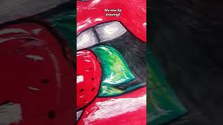 new lip drawing#art #papercraft #drawing #diy #craftsdiy #fypシ゚viral #blackpink #kpop #foryou