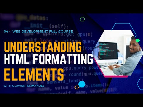 04 HTML Formatting Elements