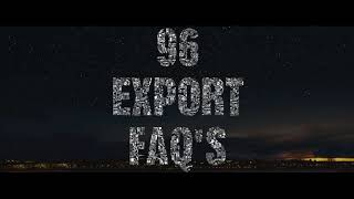 96 Export FAQ's shortly for our Paid Members #96 #ExportFAQ's #exporthelpcenter #exportawareness