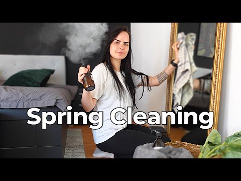 Spring cleaning my minimalist apartment