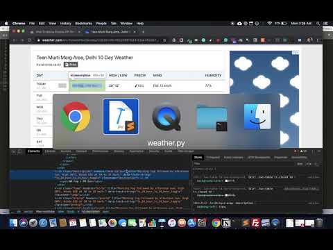 What is Web Scraping Weather Data using Scrapy | Proxies API