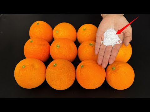 Never Store Oranges in the Fridge! A Fruit Shop Owner’s Secret to Year-Round Freshness! #tips #水果保鲜