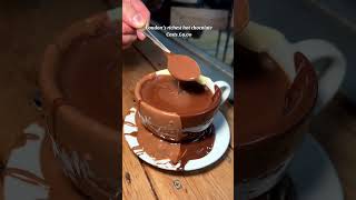 Italian Bear Chocolate - London’s luxurious & richest hot chocolate costs £9! #hotchoco #fyp #foryou