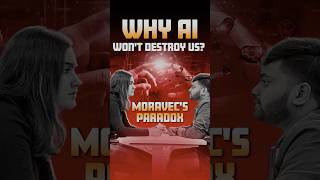Why AI Won’t Destroy Humanity | Moravec’s Paradox Explained Simply | Intellipaat #Shorts #AI