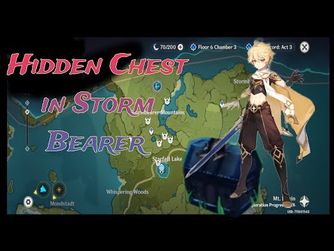 Hidden Chests in Storm Bearor points|| Genshin Impact||Gaming With UBBI