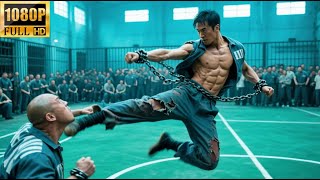 死囚竟是功夫高手，一双铁拳打倒1000守卫，逃出监狱！#new #movie #war #film