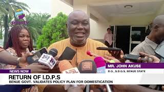 Return Of I.D.P.S: Benue Govt. Validates Policy Plan For Domestication