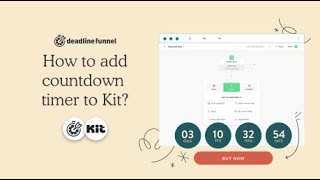 How to add add countdown timers in Kit (ConvertKit)?