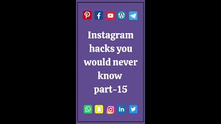 Istagram tips that will blow your mind || part -15 || #yourdigitaladvisor #instatips #shorts