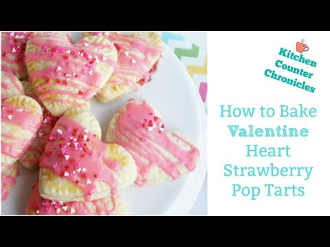 How to Make Valentine Heart Pop Tarts