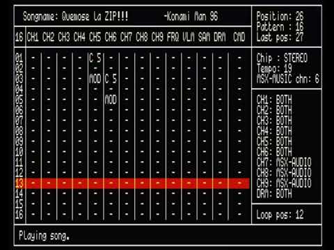 ¡Quemose la ZIP! [MSX, OPLL+OPL1]