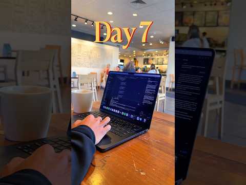 day 7 of building a SaaS startup as a solo developer #codewithme #cs #dayinthelife #keepcoding