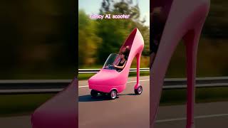Fancy #AI scooter ride.. #aiart #ai #scooter #aivideo #fancy #trending #ytshorts #aifun #reel