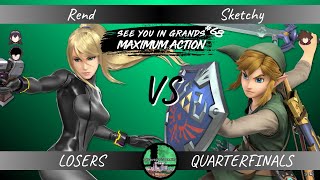 SUGMA #68 - LQFs - Rend (Lucina/Zero Suit Samus/Joker) vs Sketchy (Sora/Link)