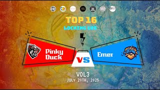 On Beat 2025 | Top 16 U25 Locking | Pinky Duck (BMP) vs Emer (BMP)