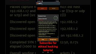 zANTI network scanning tool for Android root users #termux #kalilinux #kali_nethunter