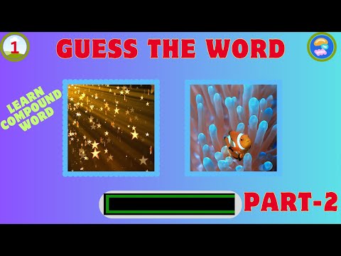 PART 2|Guess the word from picture|Learn compound word |Guess 20 WORDS by image? | Emoji Quiz 2025