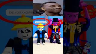 Did you know this about roblox? 🤨 #robloxfacts #roblox #robloxshorts