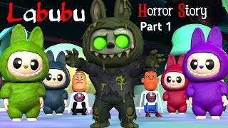 Labubu Horror Story Part 1 | Labubu Doll | Guptaji Toons