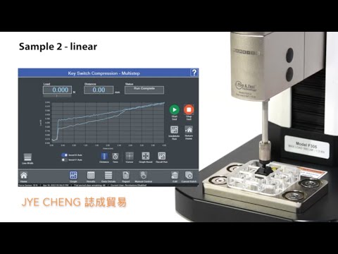 觸動力測試機-按鍵開關產品測試|拉壓力測試台|推拉力計