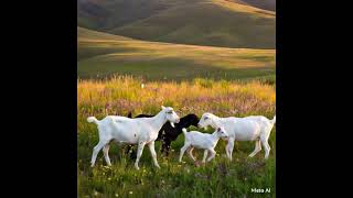 Goats just wanna have fun! Join the herd and enjoy the day.