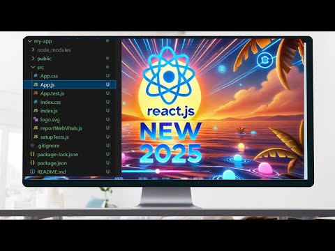 "فهم بنية مشروع React.js: شرح ملفات src و modules و package"