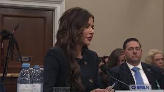 Rep. Tony Gonzales Questions DHS Secretary Noem (House Appropriations Committee, Part 2)