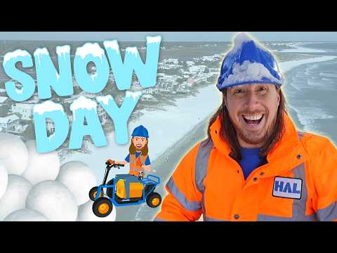 Awesome SNOW Day! Handyman Hal explores the snow on his ATV