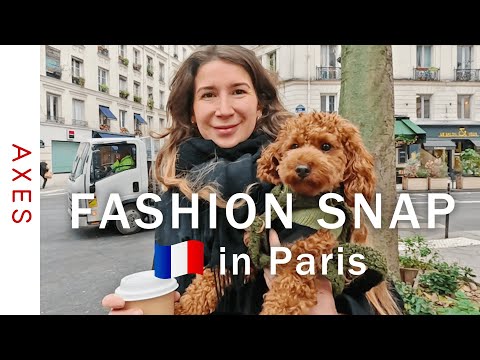 [Street style in Paris] Spin-off! Interview with a fashionable Parisienne with her dog