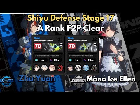 Zhu Yuan DESTROYS the Hardest Stage in ZZZ | Stage 17 A Rank F2P Clear Shiyu Defense