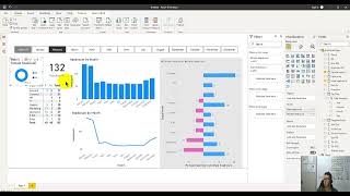 pbi2 demo    What can you do with your HR data in Power BI   Positive and Negative column Chart