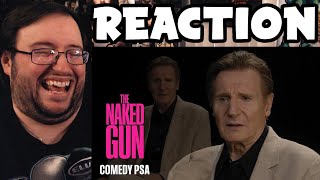 Gor's "The Naked Gun Comedy PSA Trailer" REACTION