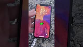 iPhone in Natural Boiling Mud!  #smartphone #iphone #survive #experiment #apple