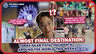 3 Near-Final Destination Moments This Week: Boy Dashes Across Red Light in SG, Hit by Taxi & More